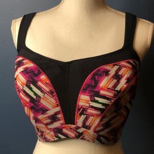 Panache Sports Bra Full Bust Underwire Multicolor Style 5021A 32J